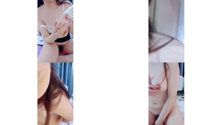 重磅女神！美乳完美身材女神裸舞道具喷水秀 2