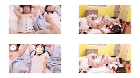 奴隶物语  小小Q 双奴管教篇 1 揉胸  捆绑  调教  束缚  绳艺  SM 4-3 誰先高潮