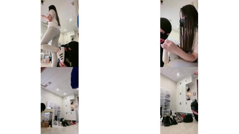 红绿灯调教 高跟皮靴御姐女神 圣水羞辱暴力踢裆5