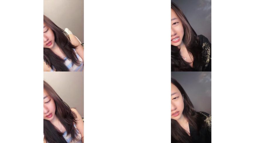 舞蹈专业大学生，小鹿大秀露脸，大尺度自慰，人瘦胸大蜜桃臀，颜值身材顶级，真美女不可错过