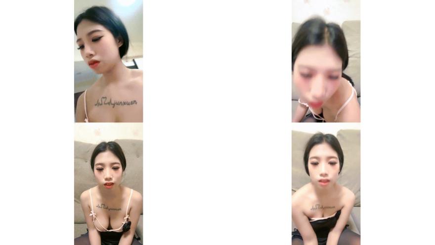 G奶校花学妹 性感黑丝~疯狂扣穴喷水~流白浆~