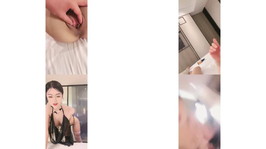 【挖挖小土豆】高颜值模特反差女神_职业航模携闺蜜酒店约炮_无套内射！激情狂操_2