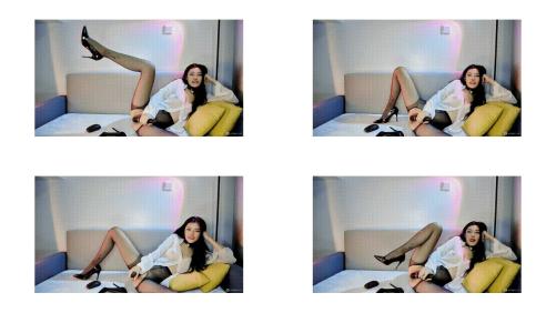 绝了而且角度都很好超色超刺激!_长腿窈窕丝袜控女神!