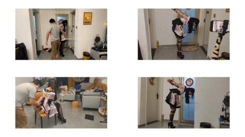 欢乐谷 日式和服与欧式后手吊缚深度版