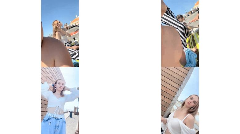 海邊搭讪超極品女神！【戶外挑戰】成功拿下！無套插入，太他媽爽了！有的直接帶回家多人運動