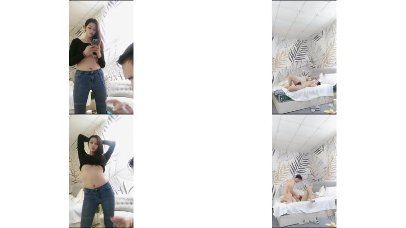 牛仔裤紧身黑色t恤小姐姐 这曼妙森子展示的淋漓尽致 大长腿翘臀美乳 立马鸡巴不由自主硬邦邦