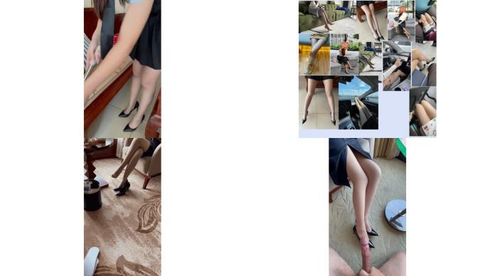 小秘书趴在地上等着我给她浇浇水，射鞋里穿上去上班。怎么玩都不会腻，这样插真爽，玩丝袜的最高乐趣！