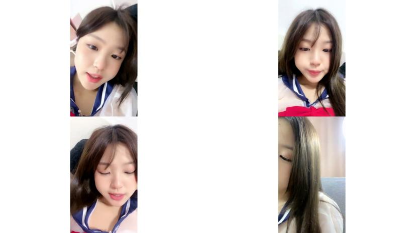 露脸萌妹 揉奶骚舞洗澡尿尿 道具自慰白浆泛滥 扩阴器近距离观看嫩穴6