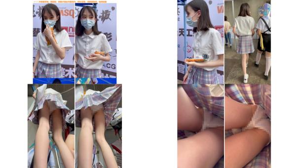 大神夏日尾随偷拍美女裙底风光 粉色长裙靓女逛街翘起屁股给你看透明骚内jk制服学妹掀裙子漏出可爱白内