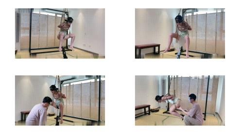 涵涵 分腿吊PAOJI爽调