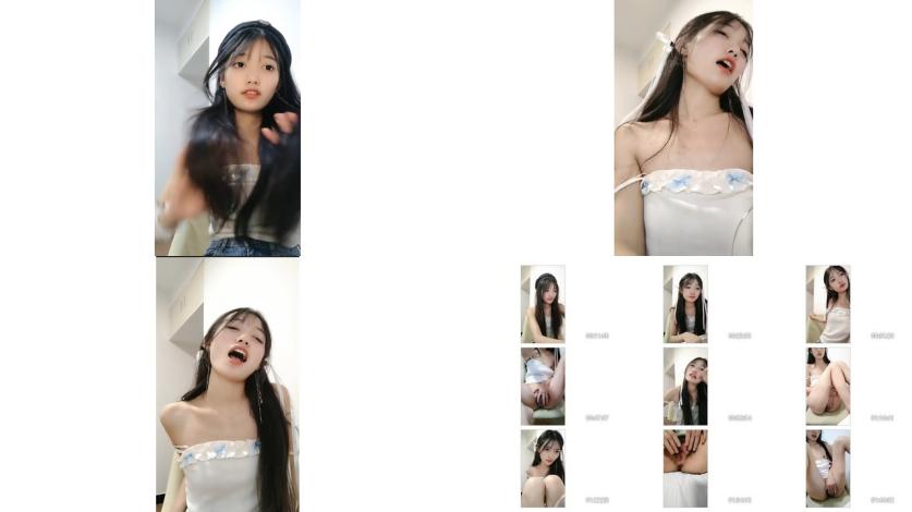 可愛超甜顔值學生妹！說話嗲嗲好聽！撩下衣服貧乳，表情一臉淫騷，多毛騷穴揉搓，呻吟嬌喘誘人