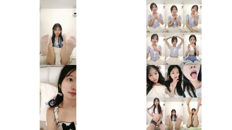 新人！校花女神，超級清純，【蔡蔡仙女】，冉冉升起的新星，她的微笑一秒讓你想起初戀，還是脫光的初戀