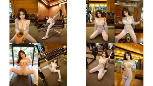 秀人網新晉模特小薯條vip訂閱 健身房裏玩跳蛋 出水 漏鮑72