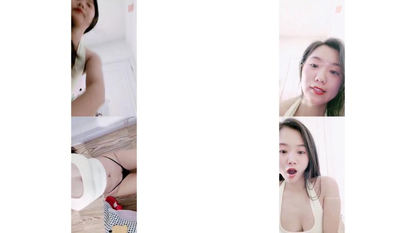 小背心丁字裤清秀新人小姐姐，喜欢玩诱惑，撩起衣服露奶子扭动，揉搓拍打多毛骚穴，掰穴特写小逼很紧致30