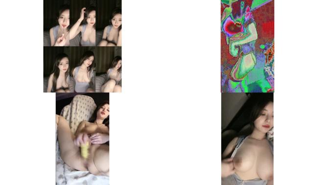 最頂顔值，不斷刷新記錄~棉棉熊，奶子又大又白，真想上去舔幾口，含着大雞巴，眼神中全是風情，超贊