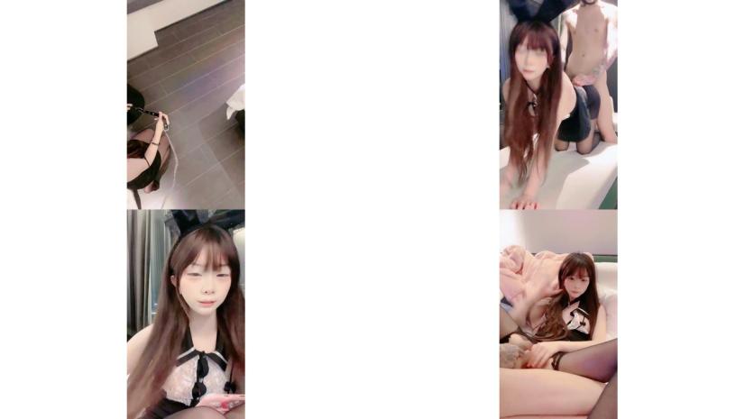 反差学妹小奶萝极品美乳 细皮嫩肉 长腿美脚 大屁股嫩穴 SM狗爬调教 大屌猛抽 干出血