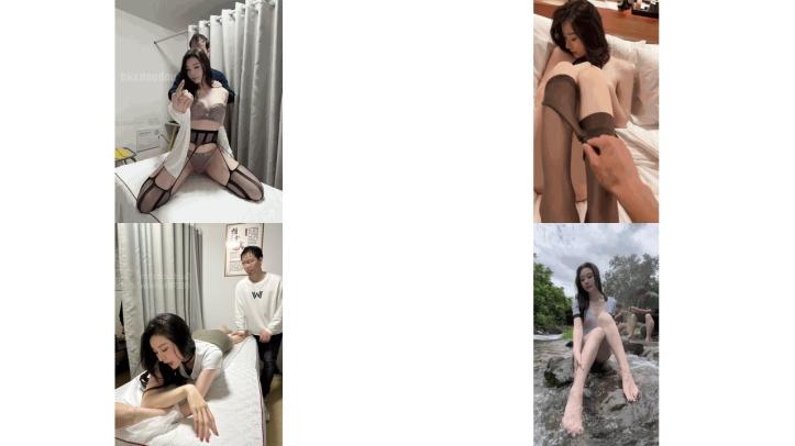 美女小逗逗 - 潜入盲人推拿馆与師傅互动， 接触感与听觉的幻像奖励 打消羞愧完全展示的刺激感 面对面的自我安慰发起骚来