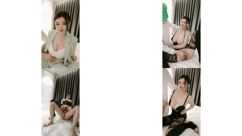 36d巨乳禦姐連體絲襪高跟鞋被兩小哥輪流操，騎乘位豪乳晃動，後入爆操大肥臀