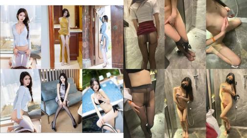 頂級女神重磅洩密秀人網模特極品女神媛媛醬誘惑私拍~無内無罩裸身露點黑絲自摸濕身挑逗~炸裂
