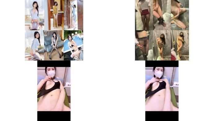 秀人网模特极品女神媛媛酱诱惑私拍~无内无罩裸身露点黑丝自摸湿身挑逗