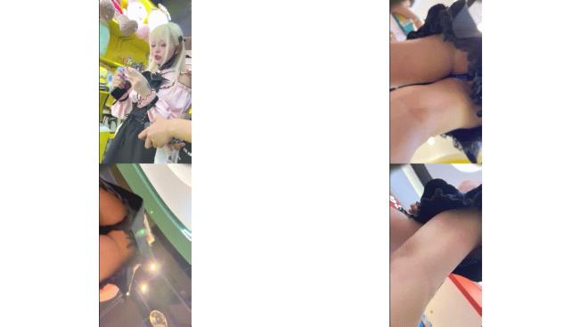 商城跟随偷窥跟男友逛街的漂亮小姐姐 搭配好前卫 哥们你知道骚女友的小内内是透明的吗