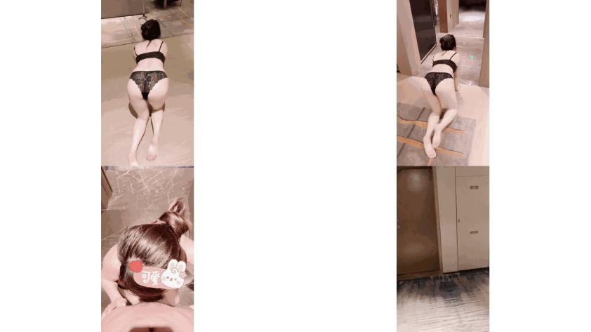 相约人妻，酒店调教母狗 淫妻开门口交，做爱，对面有监控，今晚谁更牛