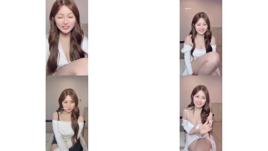 今年新人中的颜值天花板，【我是谁】，江苏郭碧婷，肤白貌美，大尺度三点，主动两根手指插入粉穴