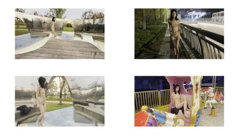 最新发布，西萌工作室，长腿学妹【濑濑】白天夜晚，游乐场，电梯间露出，且看且珍惜(2V)