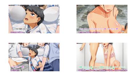 海水浴に来るお姉さんはみんなどスケベ!_モーションコミック版_中文字幕