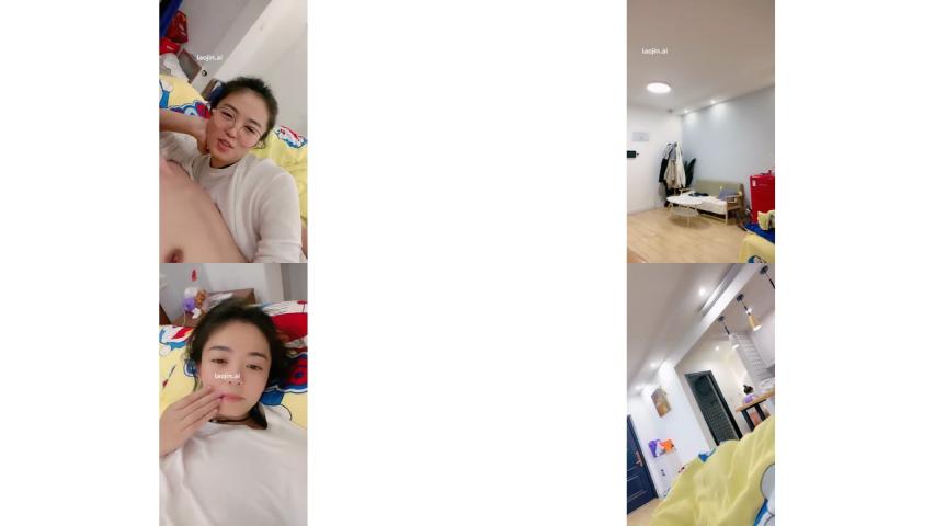 真实良家人妻，【欲求不满小少妇】，两口子家中做爱，正是最饥渴最旺盛的时候，小少妇很漂亮，无套内射干爽