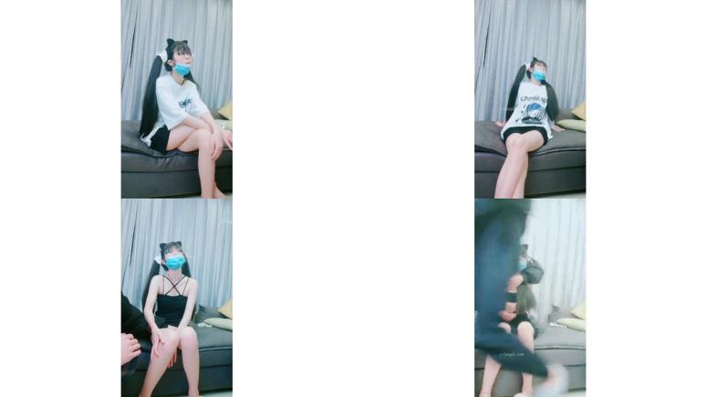 你的专属小女友超嫩萌妹3p，天天被两小哥哥操，深喉插嘴假屌爆菊花，两根jb一起舔，前面口交后入美臀