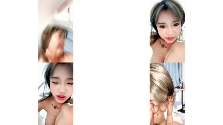 新来的豆包小妹全程露脸发骚，大黄瓜插逼和男友激情啪啪给狼友看，镜头前抓着奶子后入压在身下爆草射肚子上