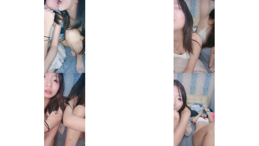 小屁屁呦 - 04年的两个小女孩!  全裸骚舞~相互亲吻~道具自慰~没有风尘气，干净又纯洁