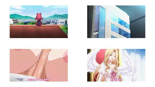 ヌキどきッ__天使と悪魔の搾精バトル_狂乳無垢天使セラ_ドジっ娘清楚なエロ電車_中文字幕 _动漫_