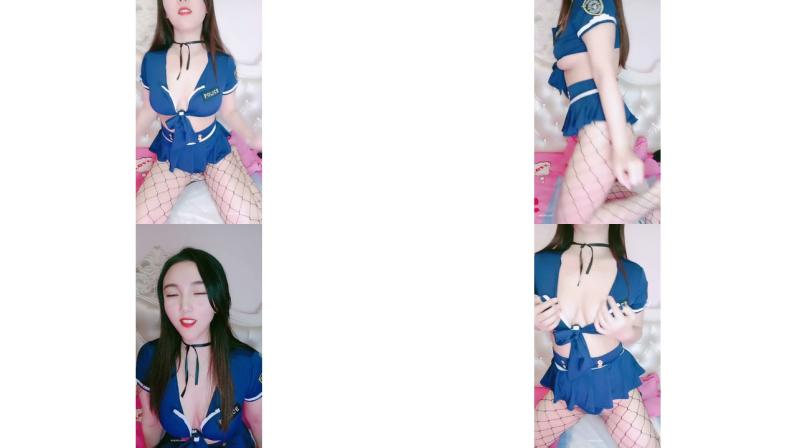 高颜值网红女神 全程露脸全裸大秀 黑丝制服大长腿 道具自慰 合集 22