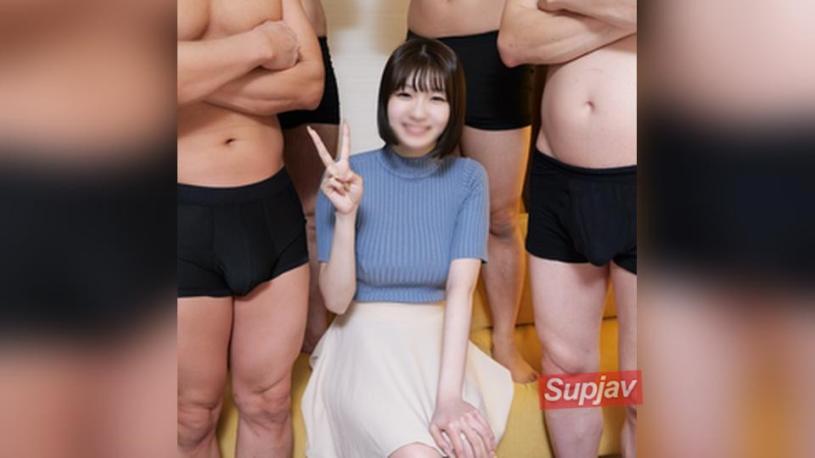 共6次射精整洁的F杯乡村JD被4只大鸡巴包围，色白的身体训练中出，吞精，面部射精