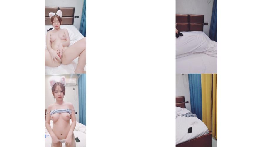 极品00后可爱姐妹花 萝莉女神露脸自慰 疯狂互插互舔 合集 22