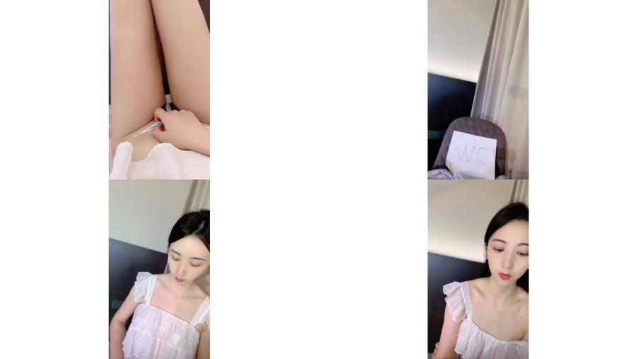 高颜细长腿美女互动撩骚听指挥玩弄大骚奶子，掰开骚穴看逼逼，