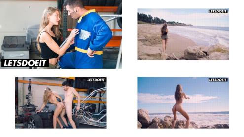 Hungarian Beauty Tiffany Tatum Public Beach Sex with Kevin White - LATINA MILF