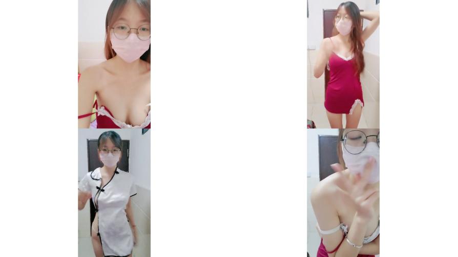 小碗儿____乖巧文静新人妹妹，舞蹈系校花，终于露脸了，这么漂亮的脸蛋，居然还会喷，天生的床上尤物1