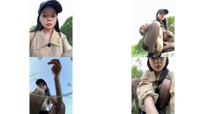 19户外小萝莉 长相甜美 好身材大长腿极品翘臀 树林 公厕 全裸道具 刺激2