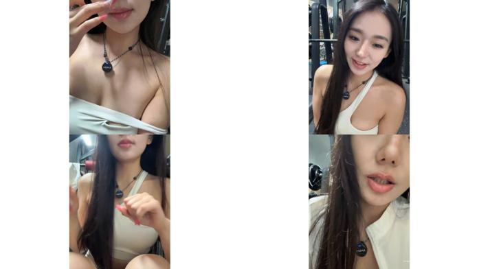 -stripchatjiajia_L健身女神! 勇闯男浴间~上帝视角自慰