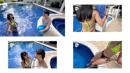 A scorned Latina finds a mermaid man and to get even she decides to suck his cock and fuck him