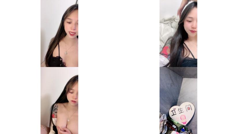 辣逼小心___每当夜深人静，天花板级女神，自慰的时候就想要哥哥的大肉棒捅进来，