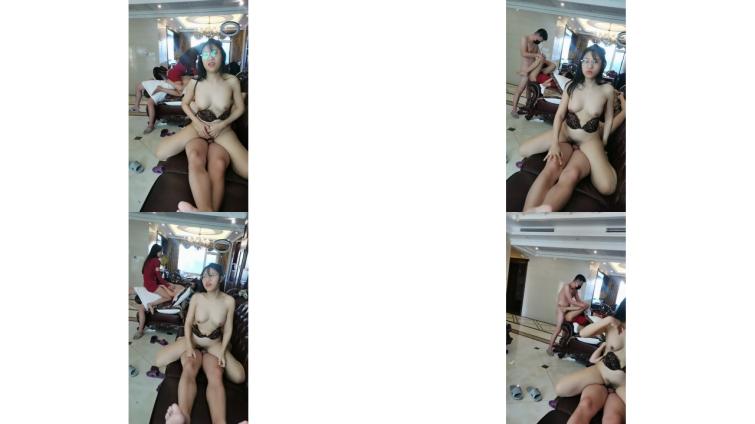 双女杯__ 双女同幸福老哥和三个美女日常生活三人舌吻左右一起舔屌上位骑乘抽插打桩猛操无套内射中出骚穴刺激1