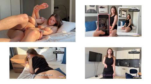 I just asked you to take some pictures of me... An innocent photo shoot turned into fucking with my stepbrother