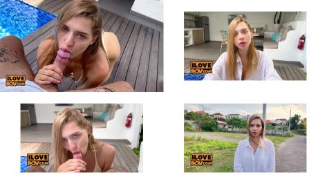 Anal fuck with vacation cutie CaliforniaBabe in POV