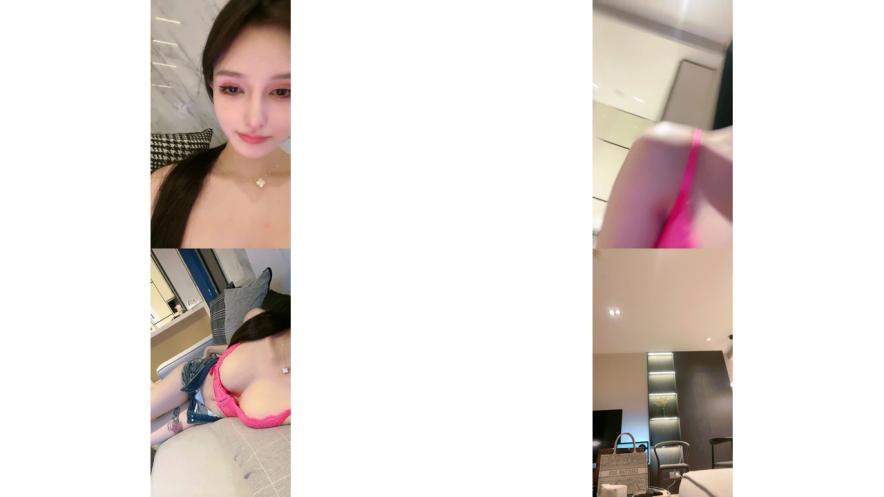 洋梨子 纯欲系天花板，一般人体会不到，居家道具自慰，多毛骚穴假屌猛捅，掰开特写看洞1485