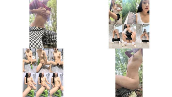 山區的美女，到小竹林裏脫光，小陳陳，極品美乳，四下無人之際脫光，淫水已經自動流出，欲女需要男人來滿足14