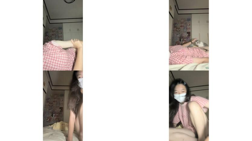 露脸被大哥干，掰开骚穴给狼友看特写还不好意思呢，温柔乖巧，激情上位无套爆草2105